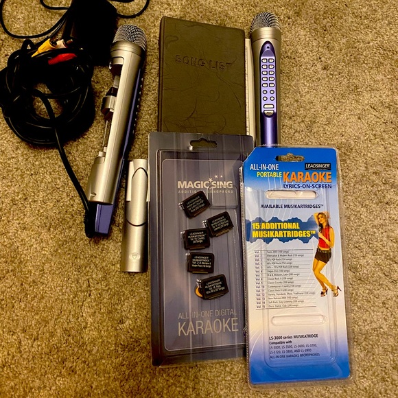 leadsinger Other Hard To Find Leadsinger Karaoke Set Ls20 Poshmark